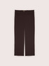 Pantalon Wide Leg en tissu stretch image number 4