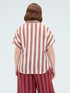 Striped viscose shirt image number 1