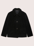 Teddy-effect jacket with shirt collar image number 4