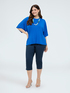 Jersey t-shirt with cut-out image number 2