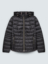 Quilted down jacket with detachable hood image number 5