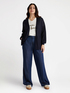 Wide trousers with TENCEL&trade; fibres image number 2