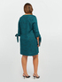 Bedrucktes Kleid mit Schleifen image number 1