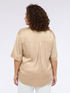 Chemise en satin stretch avec manches trois-quarts image number 1
