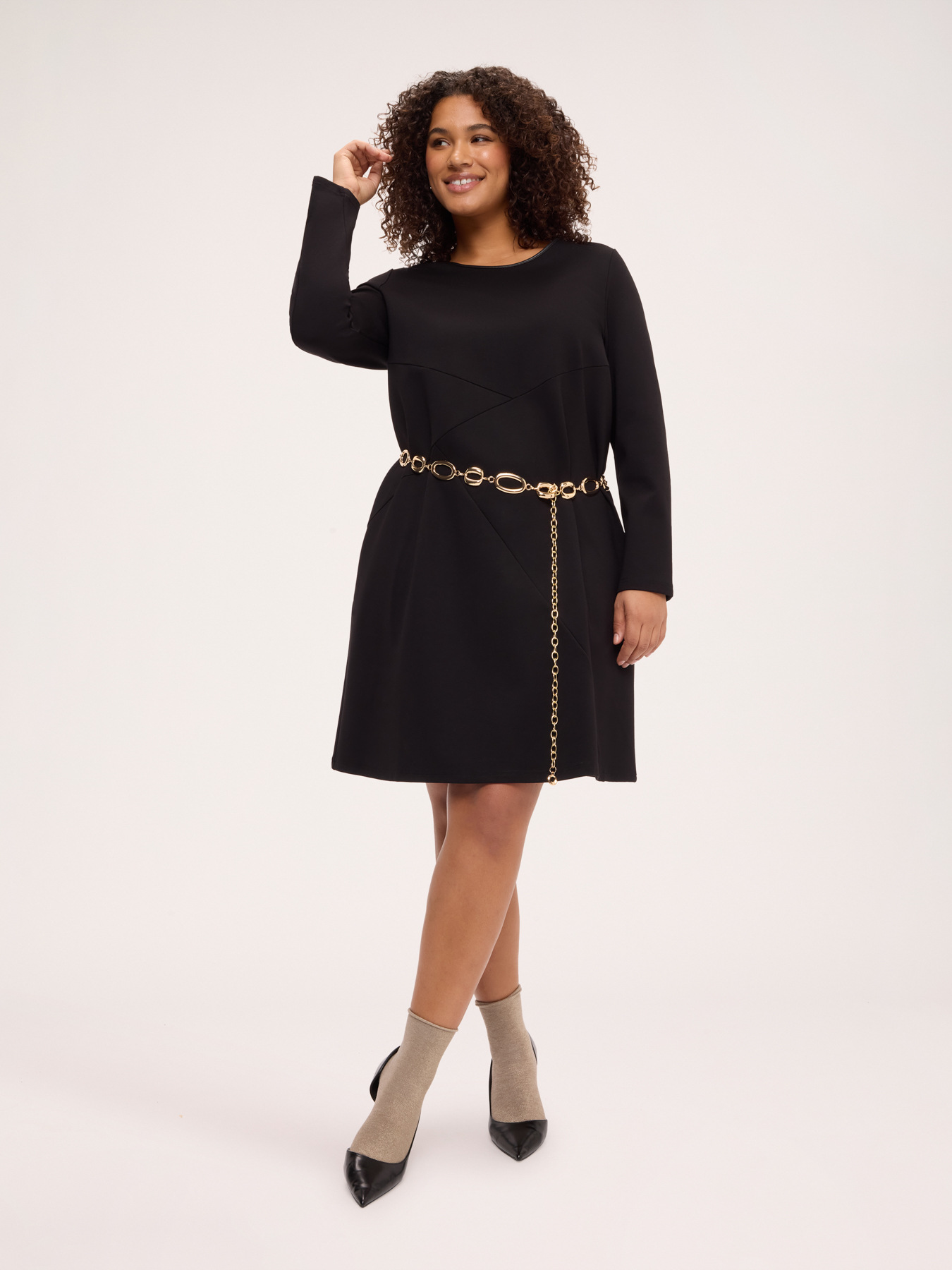 Lurex-effect socks image number 4