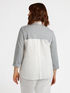 Sweatshirt with shirt neck image number 1