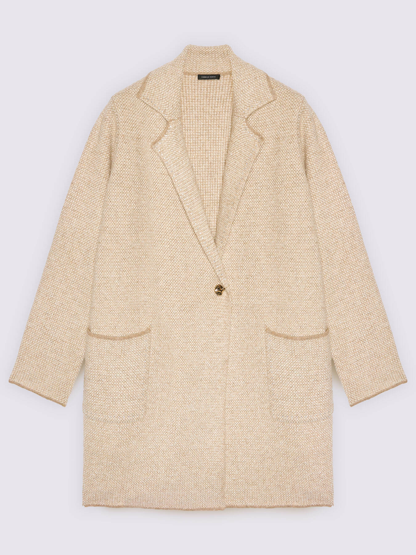 Long knitted maxi cardigan image number 4