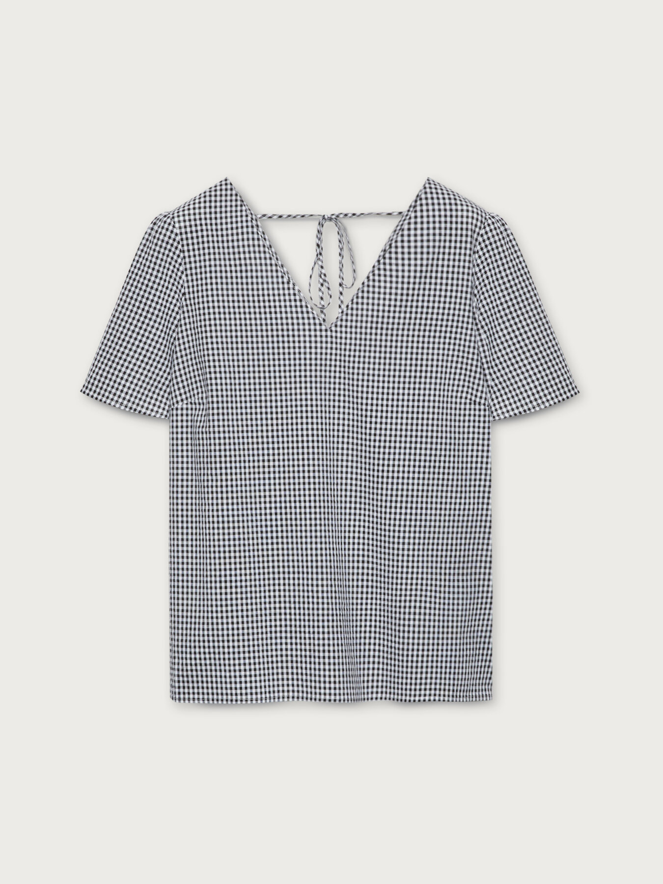 Blusa a quadretti Vichy image number 4