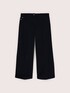 Wide Leg Jeans total black wash image number 4