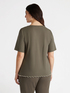 T-shirt with embroidery image number 1