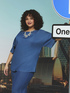 Bluse mit Carmenausschnitt aus Tencel image number 1