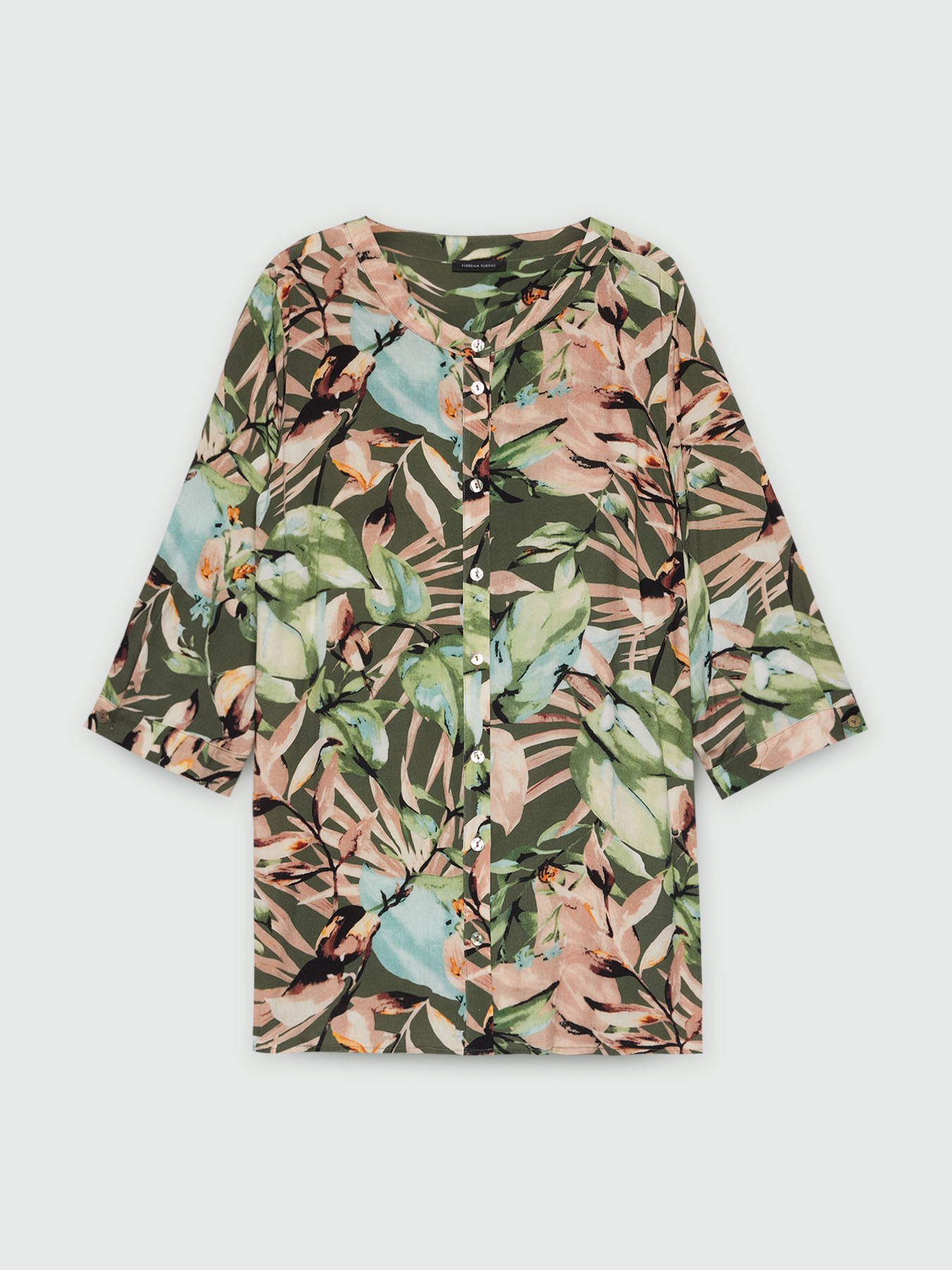 Camisa estampada de jungla image number 4