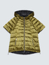 Reversible short-sleeve puffer jacket image number 7