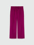 Pantalon en satin opaque image number 4