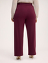 Wide Leg Trousers with Ring Belt image number 1