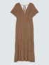 Long Smile viscose dress image number 4
