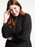 Bluse mit Plissee-&Auml;rmeln image number 2