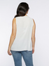 Top with pleated lower part image number 1