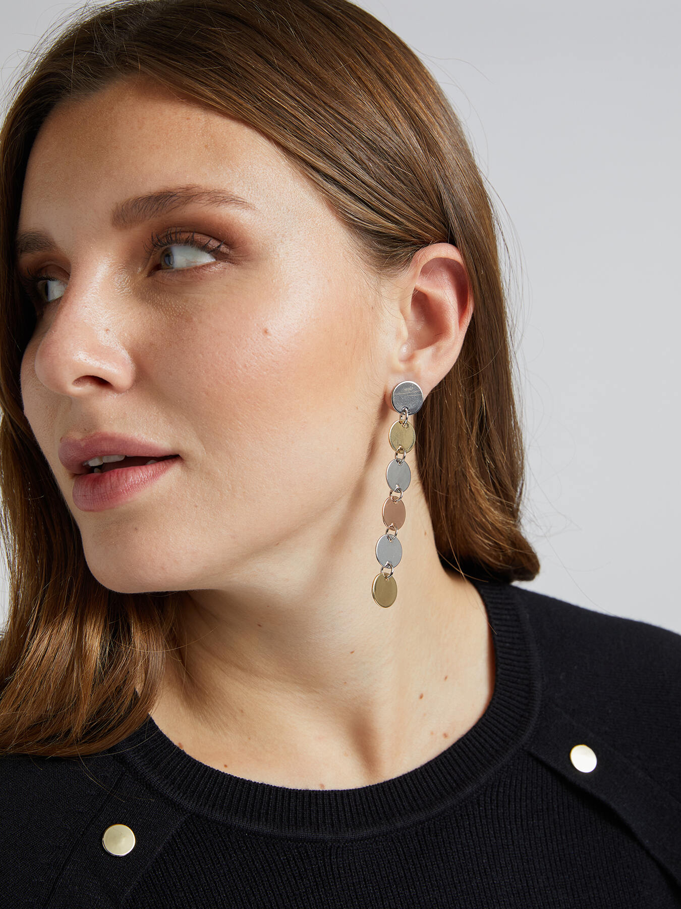 Pendientes colgantes con colgantes redondos image number 0