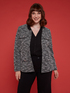 Boucl&eacute; fabric jacket image number 2