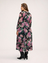 Long dress with floral print image number 1