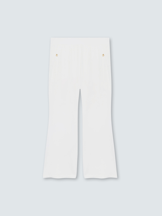 Flare-Hose aus Strick