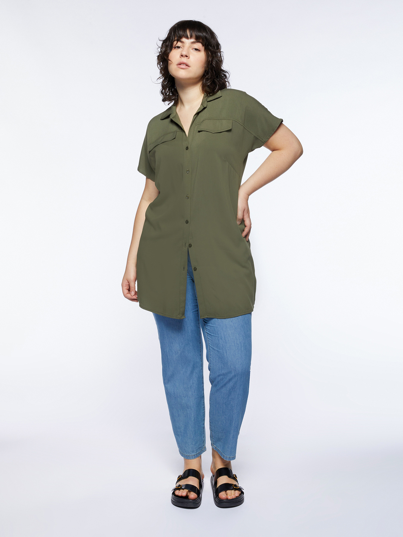 Camicia in viscosa image number 2