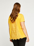 T-shirt with lace back image number 1