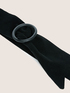 Ceinture en cuir avec boucle ronde image number 1