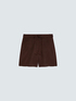 Shorts de mezcla de lino y viscosa con cintur&oacute;n image number 4