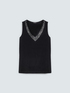Cotton top with rhinestones image number 4