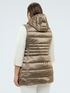 Sleeveless hooded puffer jacket image number 1