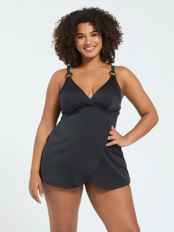 Tankini Top with Ring Detail