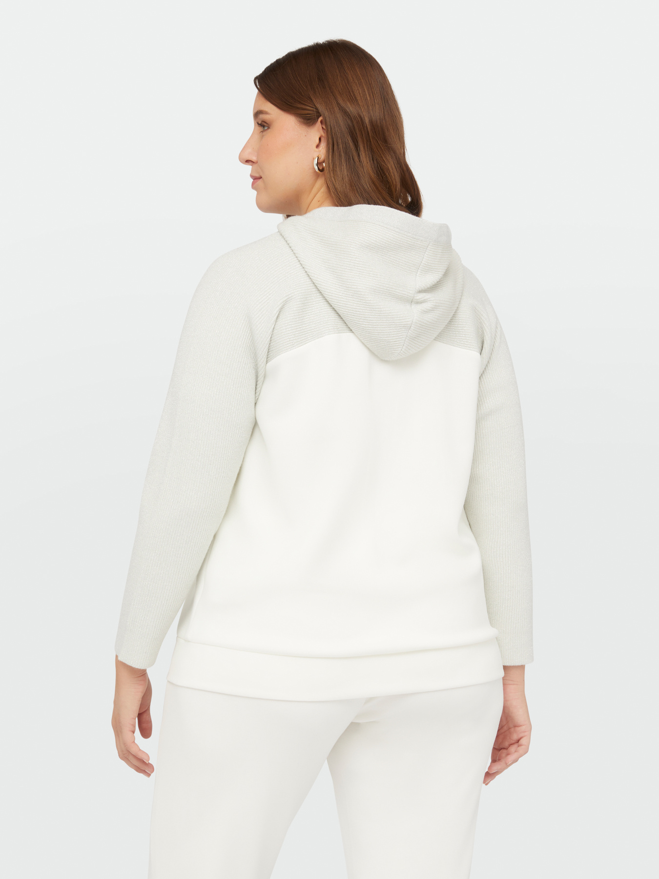 Sweat-shirt avec des parties en lurex image number 1