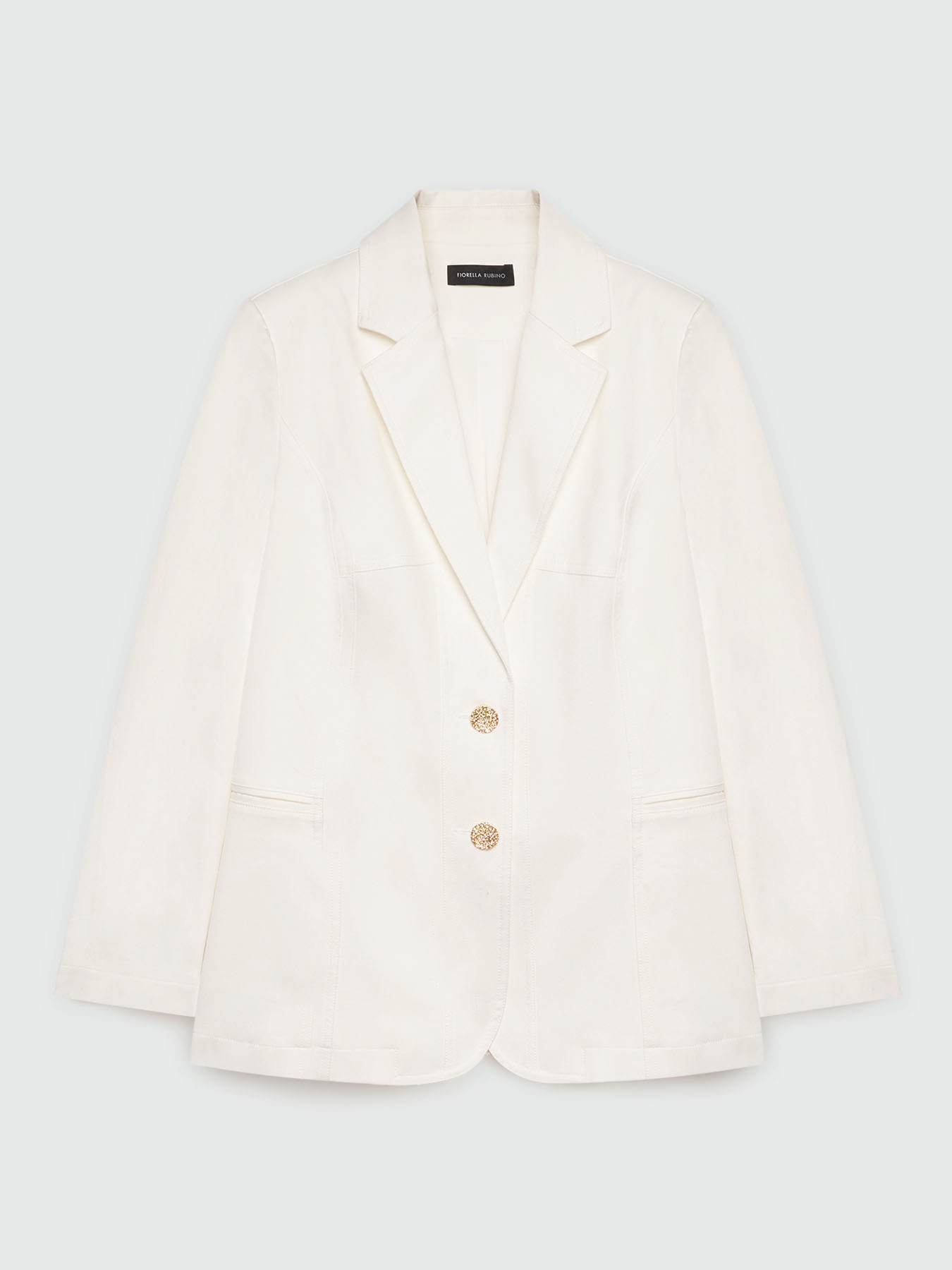 Blazer con dos botones joya image number 5