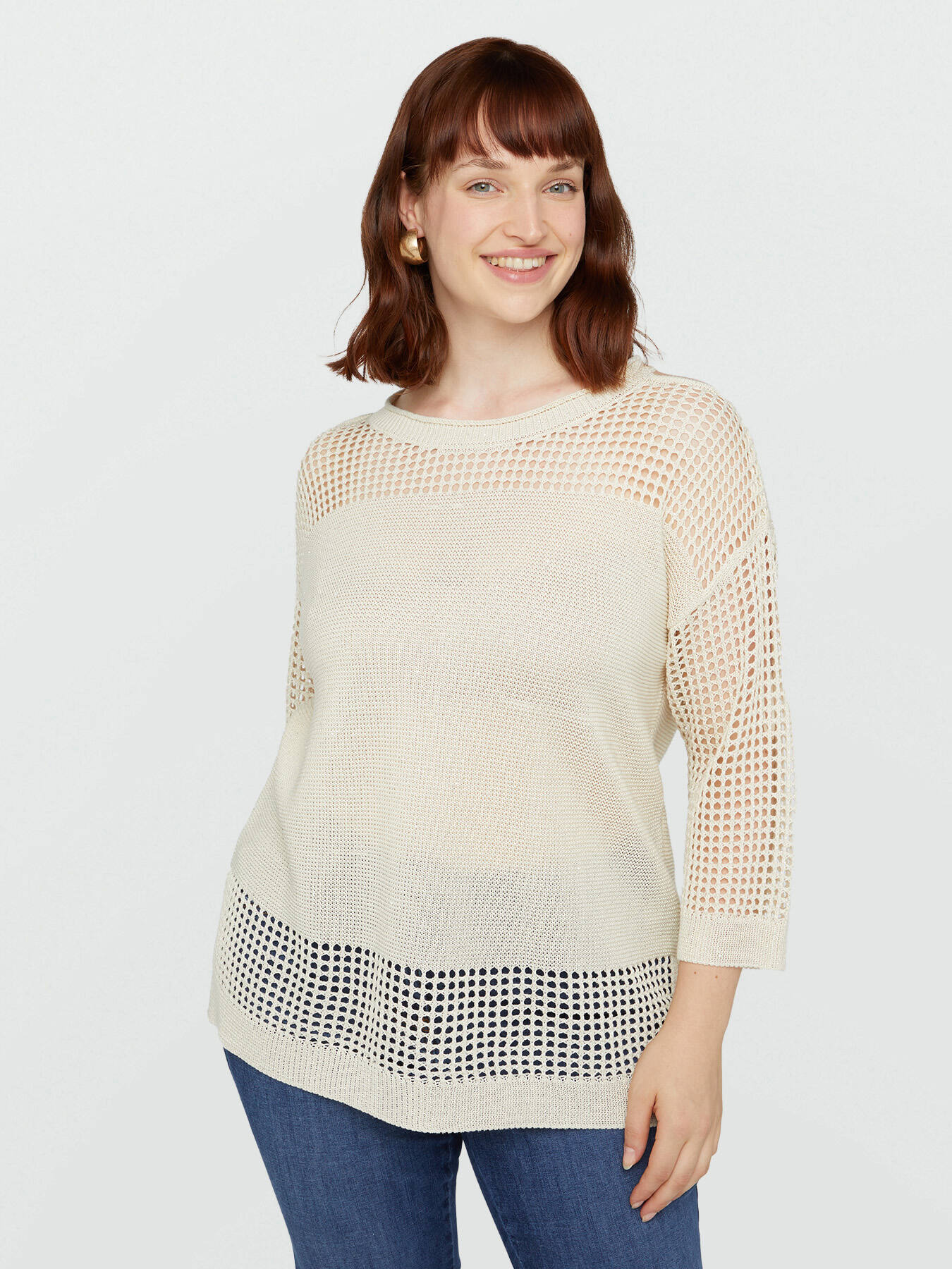 Su&eacute;ter elaborado con calados image number 2