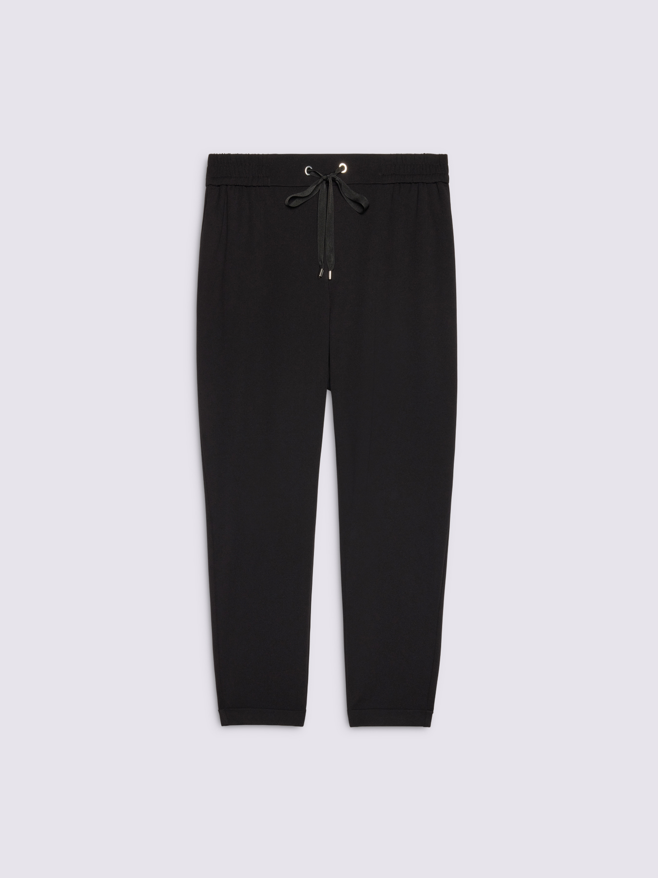 Joggers in tessuto stretch con coulisse image number 4