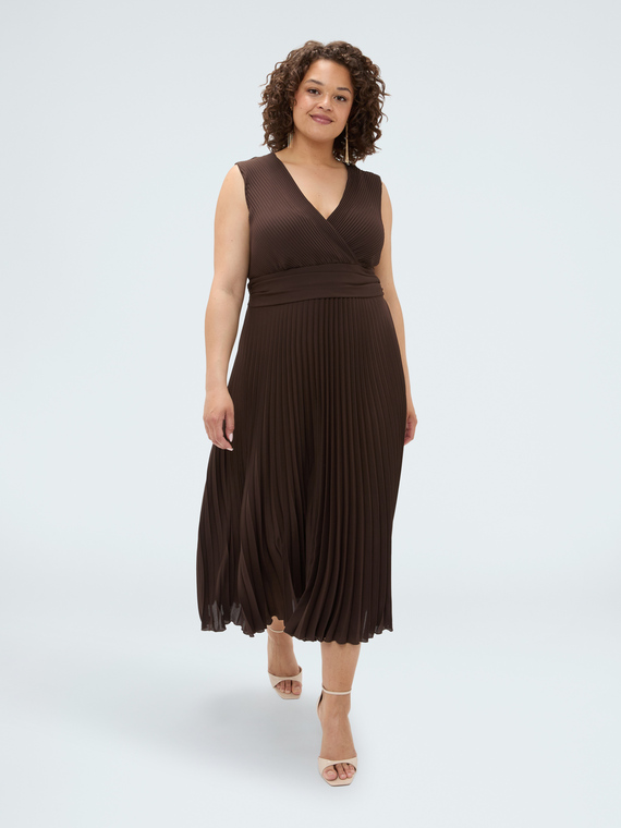 Dream Dress in pleated georgette