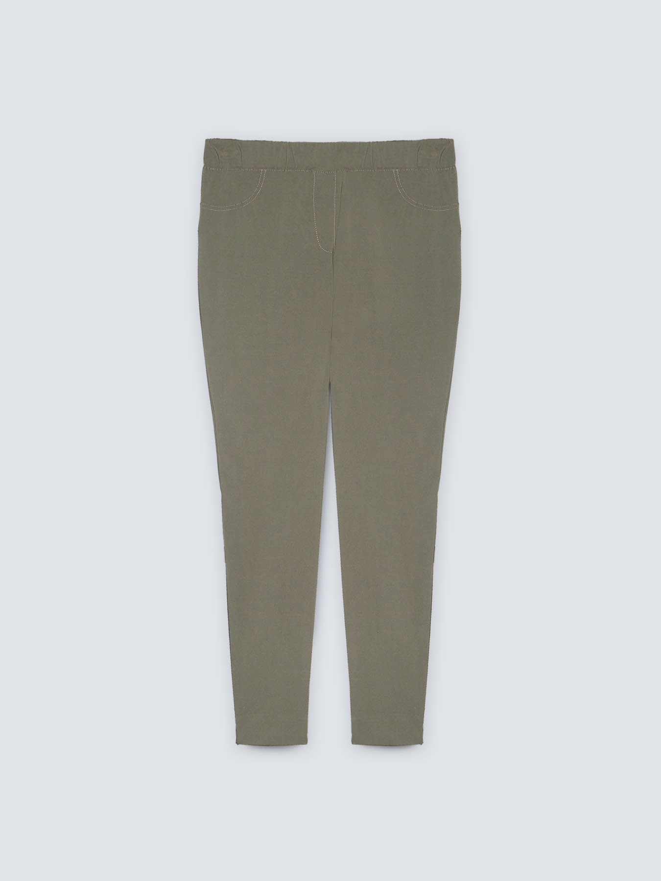 Jeggings with elasticated waist image number 4