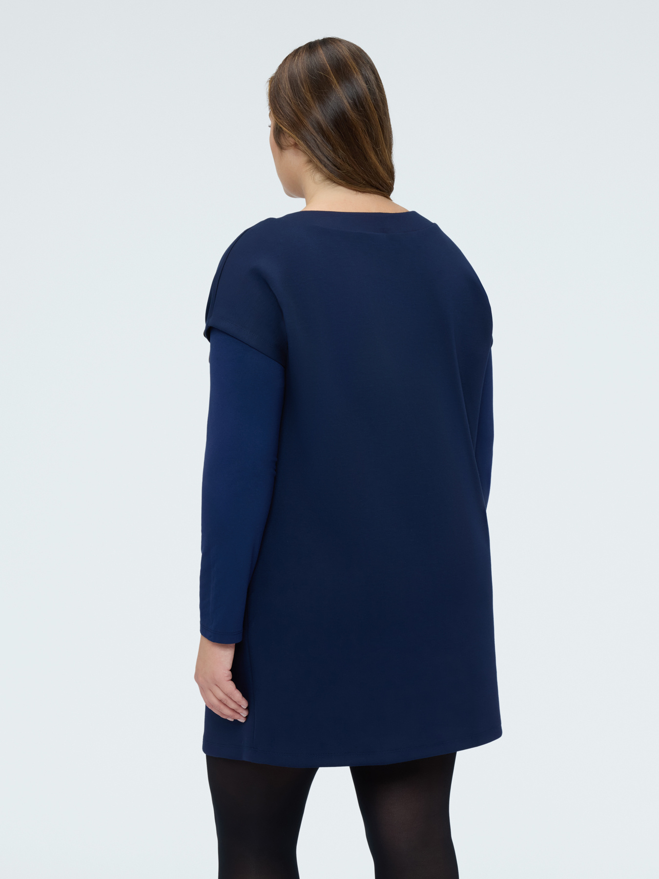 Kurzes Kleid mit Schleife und Polka Dots image number 1