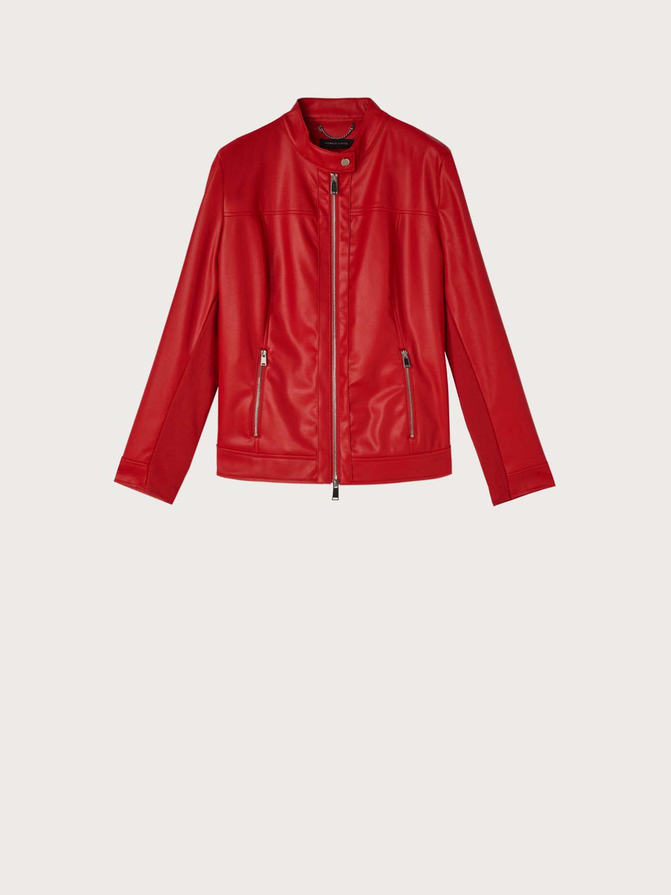 Jacke aus Lederimitat mit Rei&szlig;verschluss image number 3