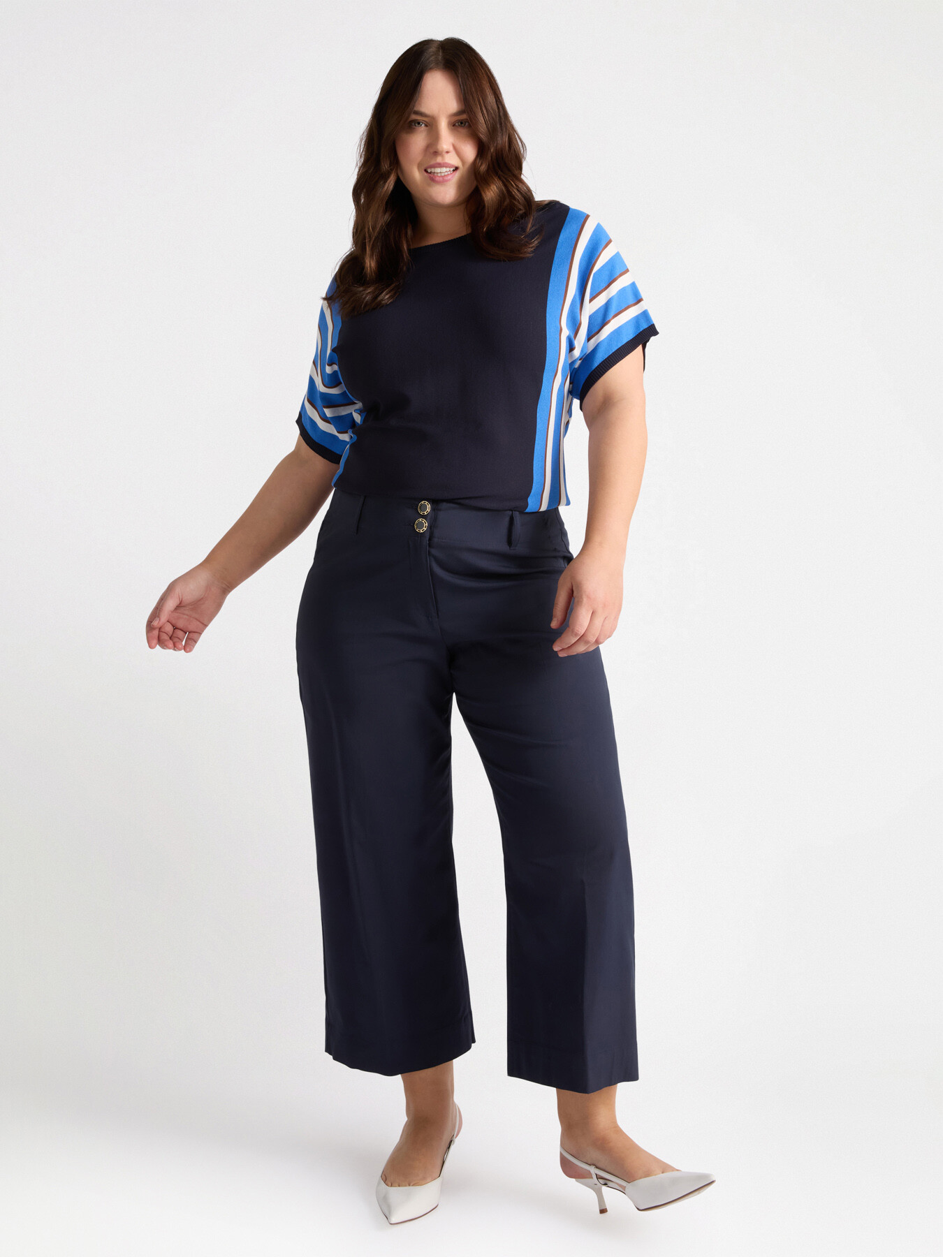 Pantaloni cropped image number 2