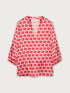 Blusa con estampado geom&eacute;trico image number 3