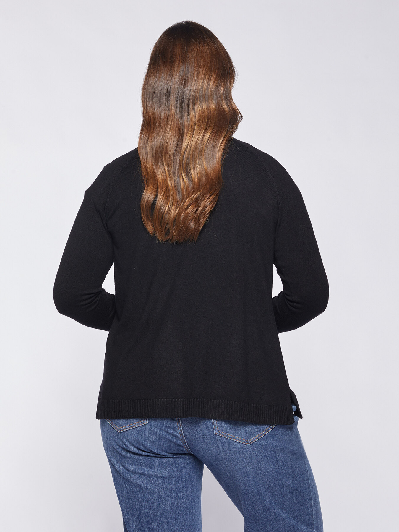 Short cardigan with buttons image number 1