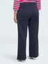 Straight Fit Cotton Trousers image number 1