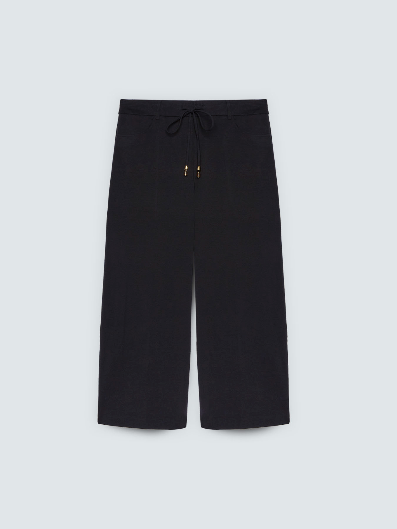 Pantaloni Cropped in Punto Milano image number 4