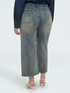 Cropped jeans washed wash image number 1