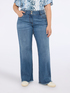 Regular jeans with frayed hem image number 3