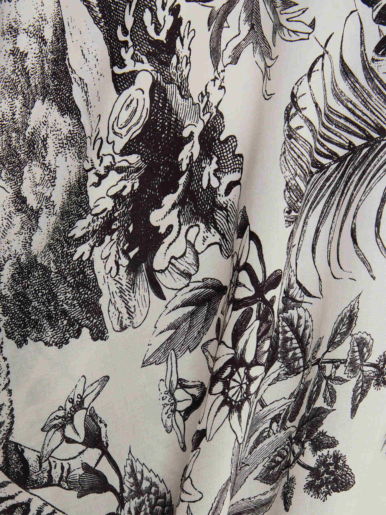 Viskose-Halstuch mit Tropical-Print image number 2