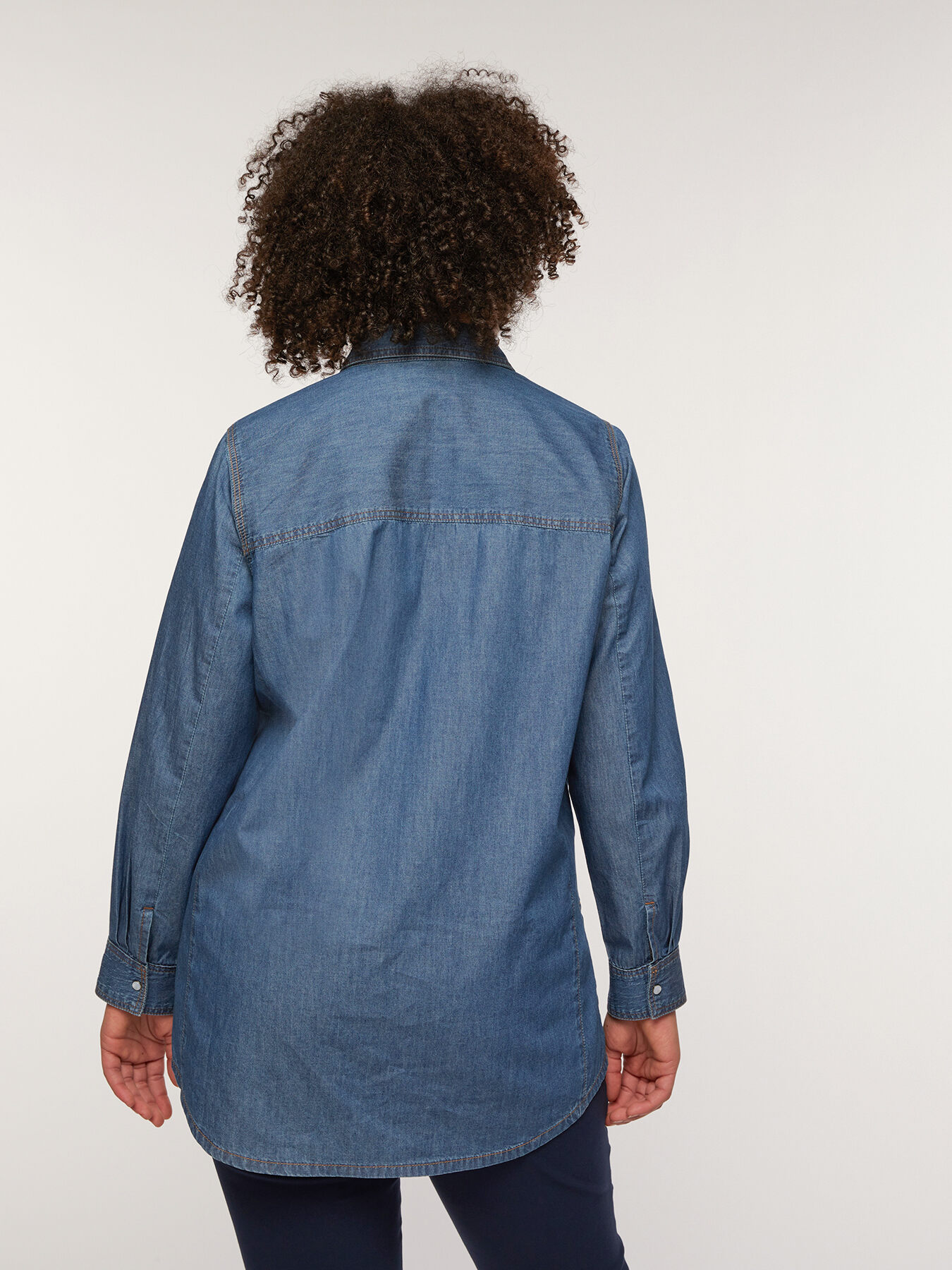 Camicia in denim image number 1